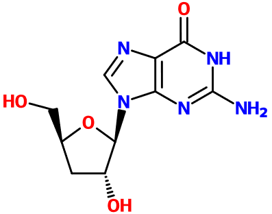 MC081202 3'-Deoxyguanosine (图片) MC081202 3'-Deoxyguanosine